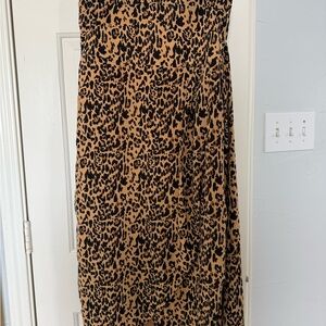 J.Crew Leopard Print Maxi Dress NWT